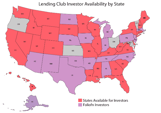 States Open to Lending Club Investors