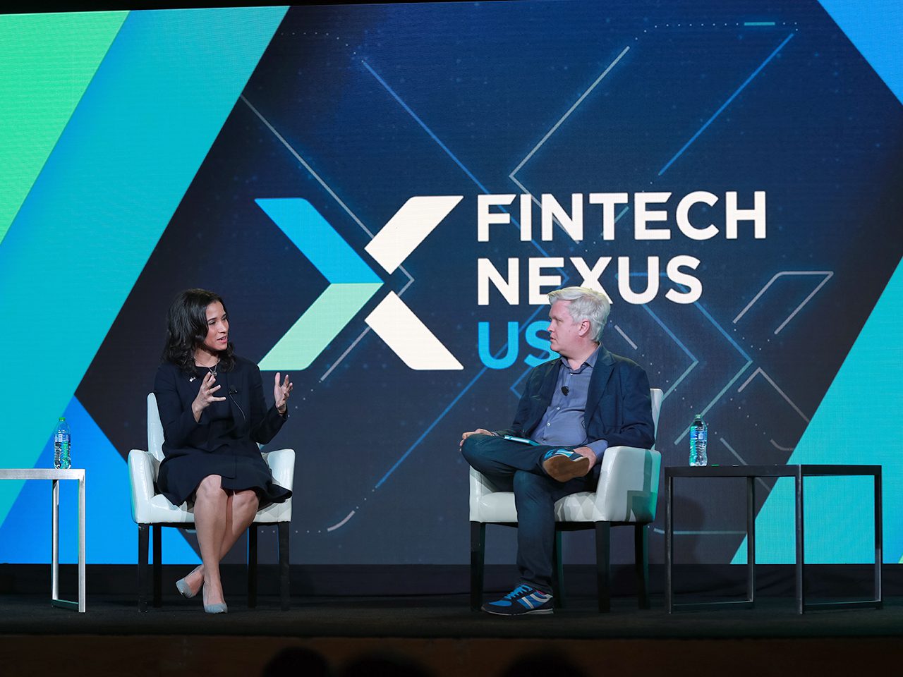 Superintendent of the Department of Financial Services (DFS), Adrienne Harris, spoke with Garry Reader, CEO of the American Fintech council, on how her department has taken a leading role in fostering innovation in the state of New York, at Fintech Nexus USA 2022 in New York.