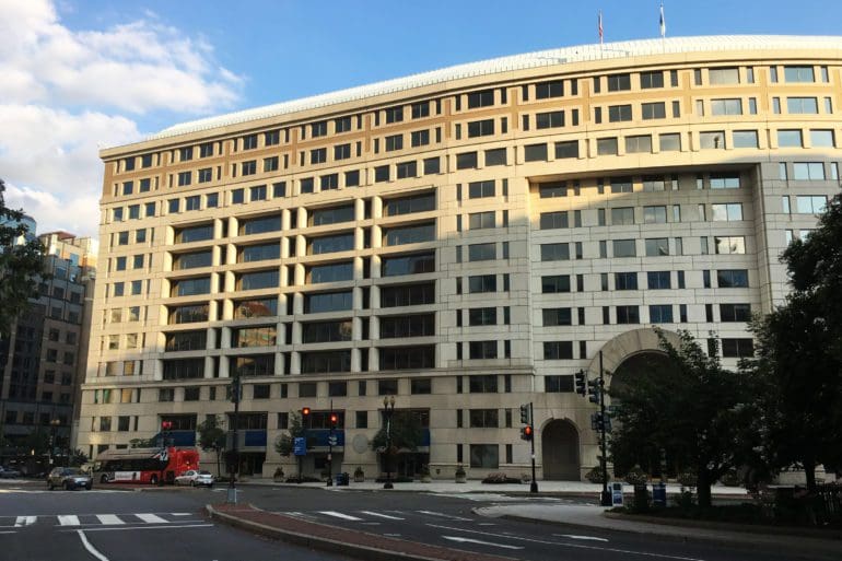 Inter-American Development Bank headquarters at Washington, D.C.