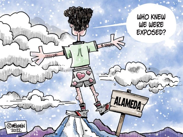 Alameda cartoon