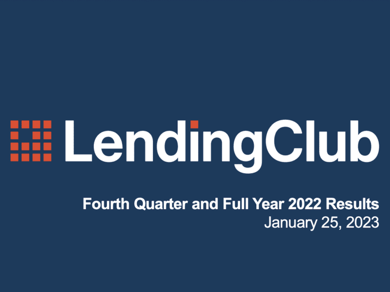 lending club q42022 presentation