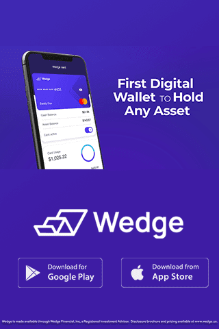 Wedge digital wallet